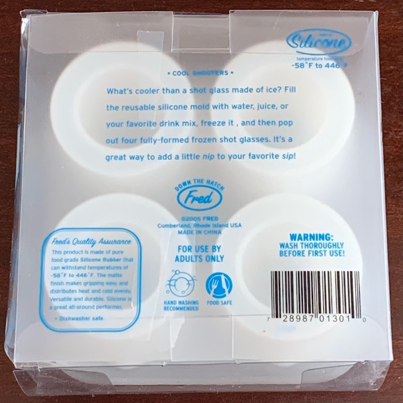 Fred Cool Shooters Shot Glass Mold - Picture 2 of 3